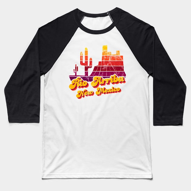 Rio Arriba New Mexico Baseball T-Shirt by Jennifer
